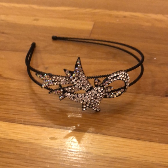 Crystal Embellished Ribbon Headband - Picture 1 of 6